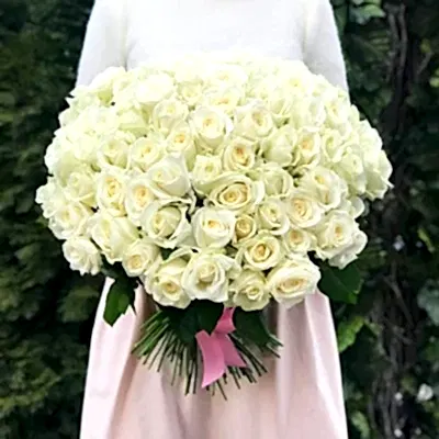 101 White Roses to Istanbul