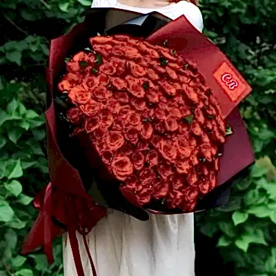 151 Red Roses to Istanbul