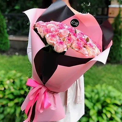 51 Pink Roses to Istanbul