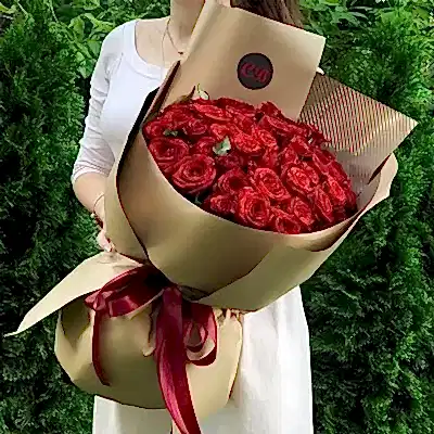 51 Red Roses to Istanbul