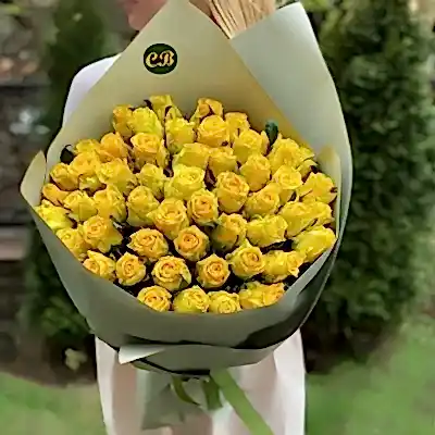 51 Yellow Roses to Antalya