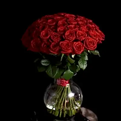 Send roses in vase to Istanbul